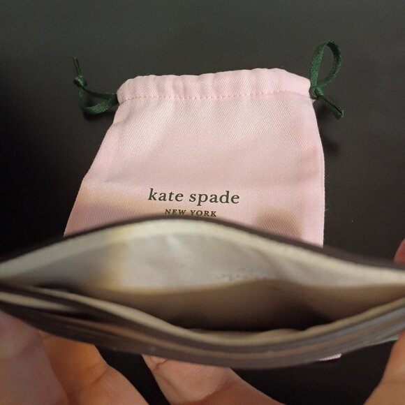 Kate Spade White Card Holder - Picture 5 of 5